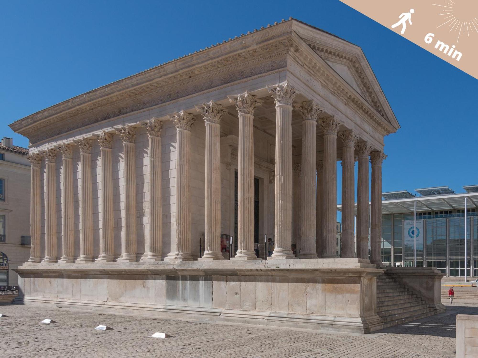 L'Atypique Coeur De Ville - Clim Et Parking Nimes Bagian luar foto